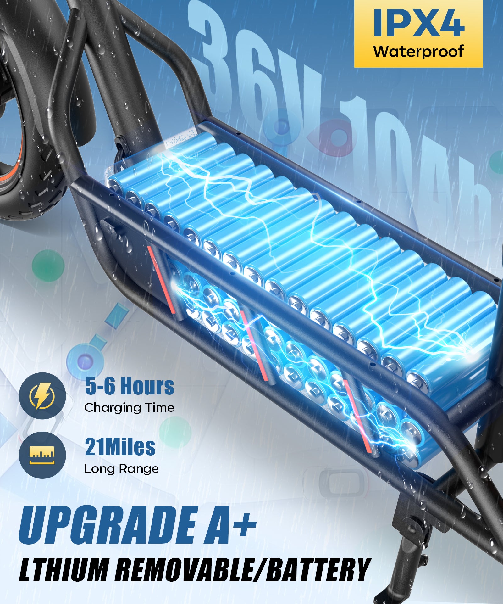 INDUX H14 Electric Scooters 600W 35KM