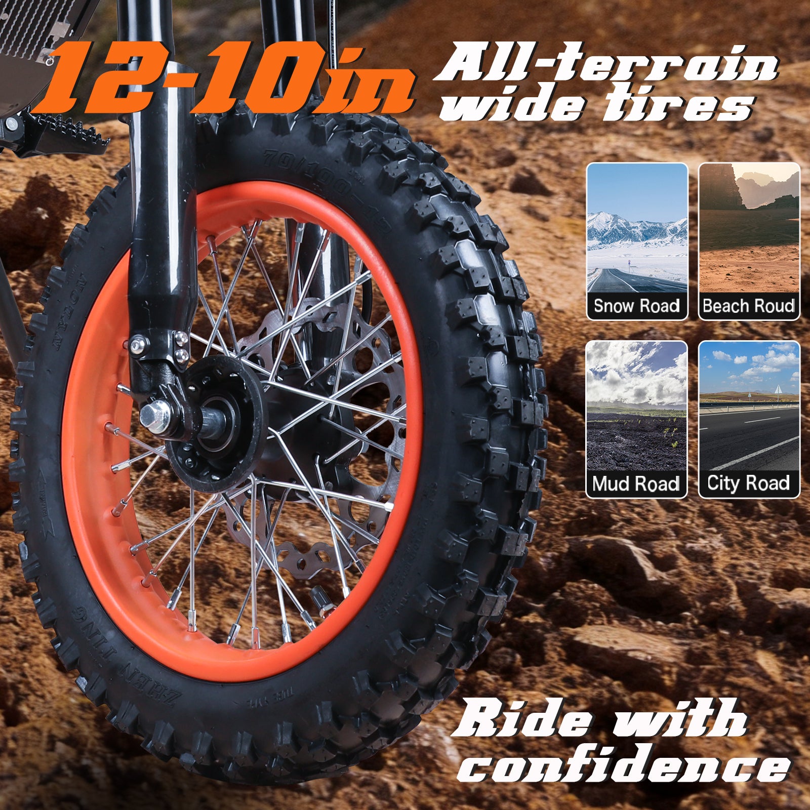 INDUX Electric Bike for Adults,3000W,50KM