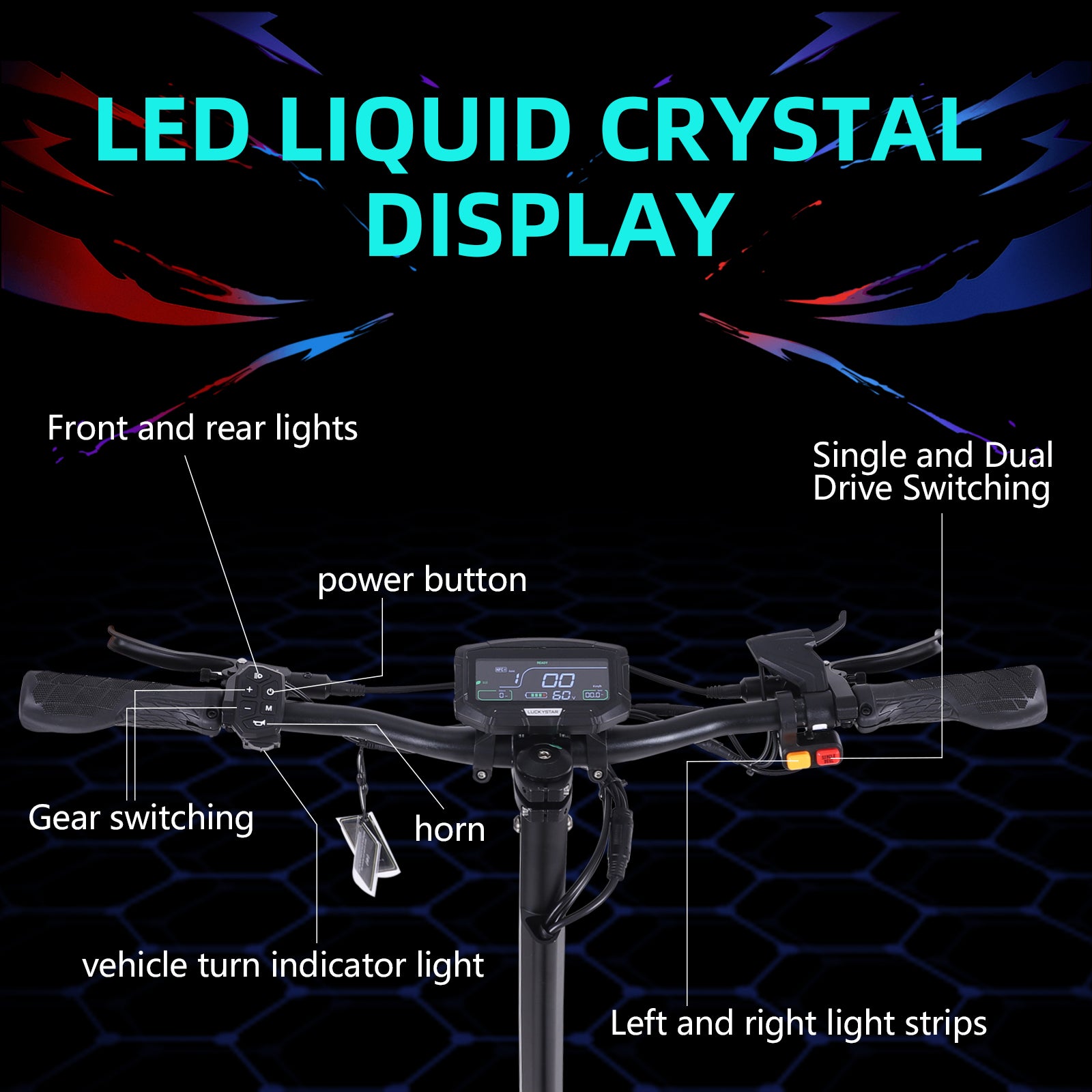INDUX Long Range Electric Scooters For Adults,3000W, 100KM