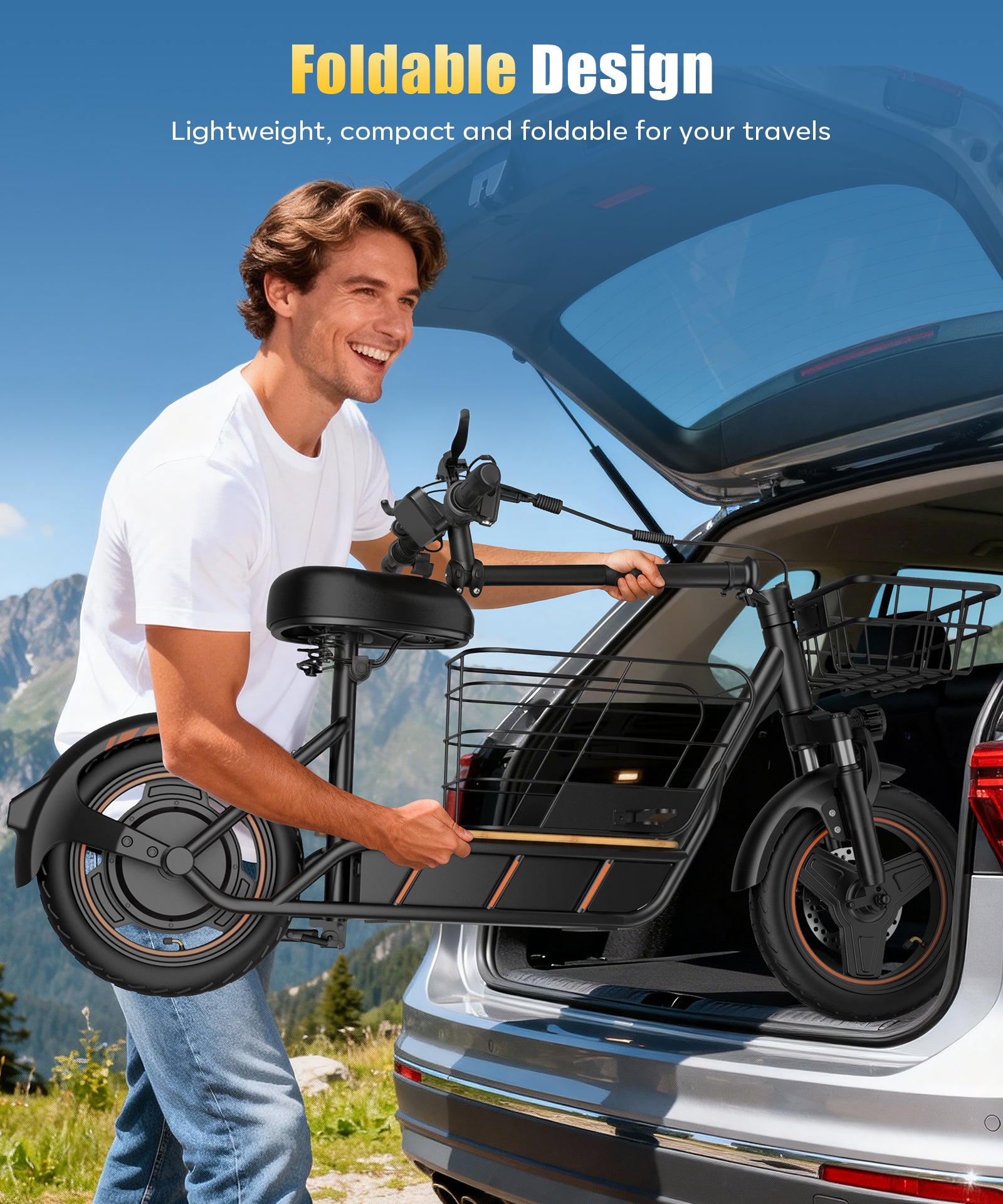INDUX H14 Electric Scooters 600W 35KM