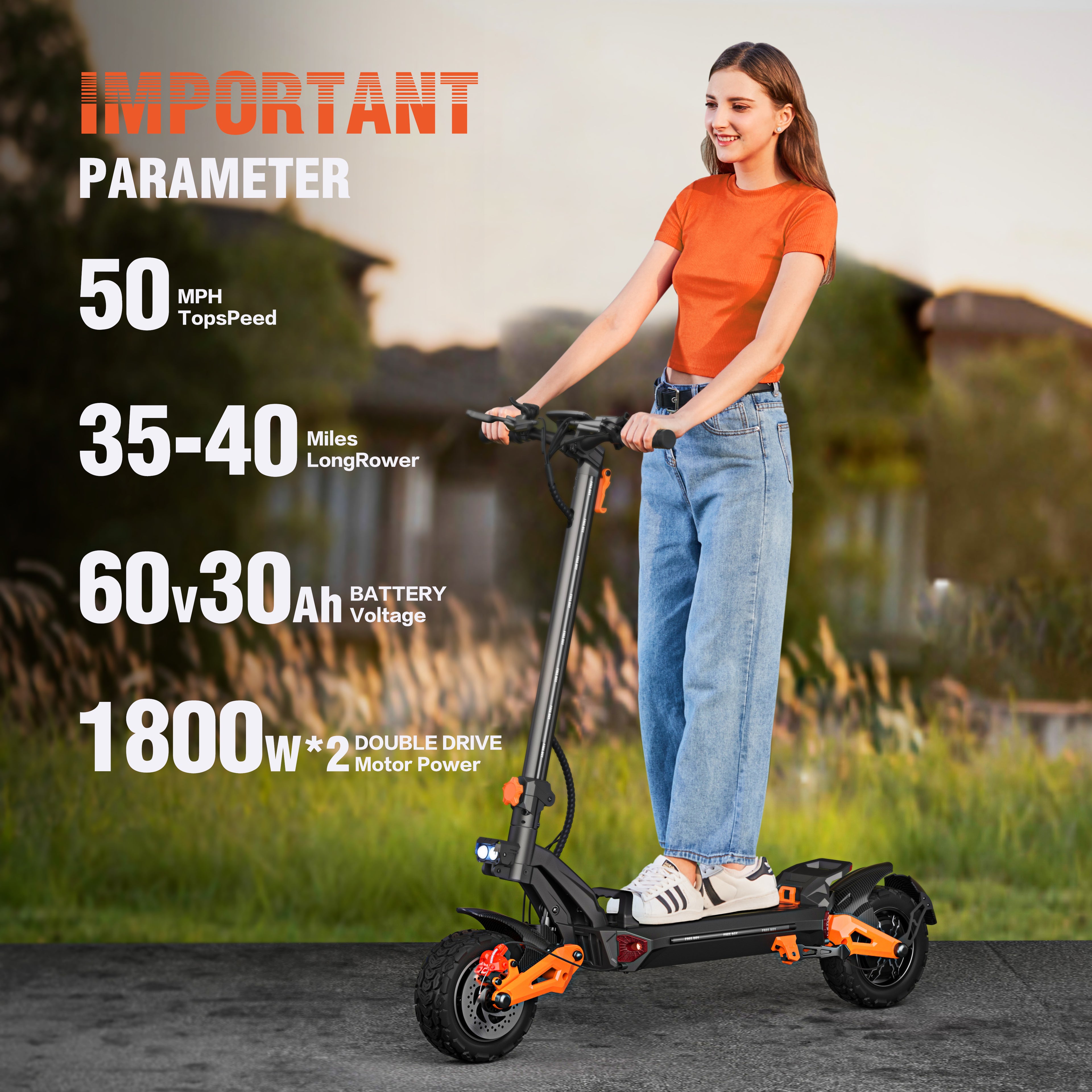 INDUX Electric Scooters For Adults,1800W*2 Motors,80KM
