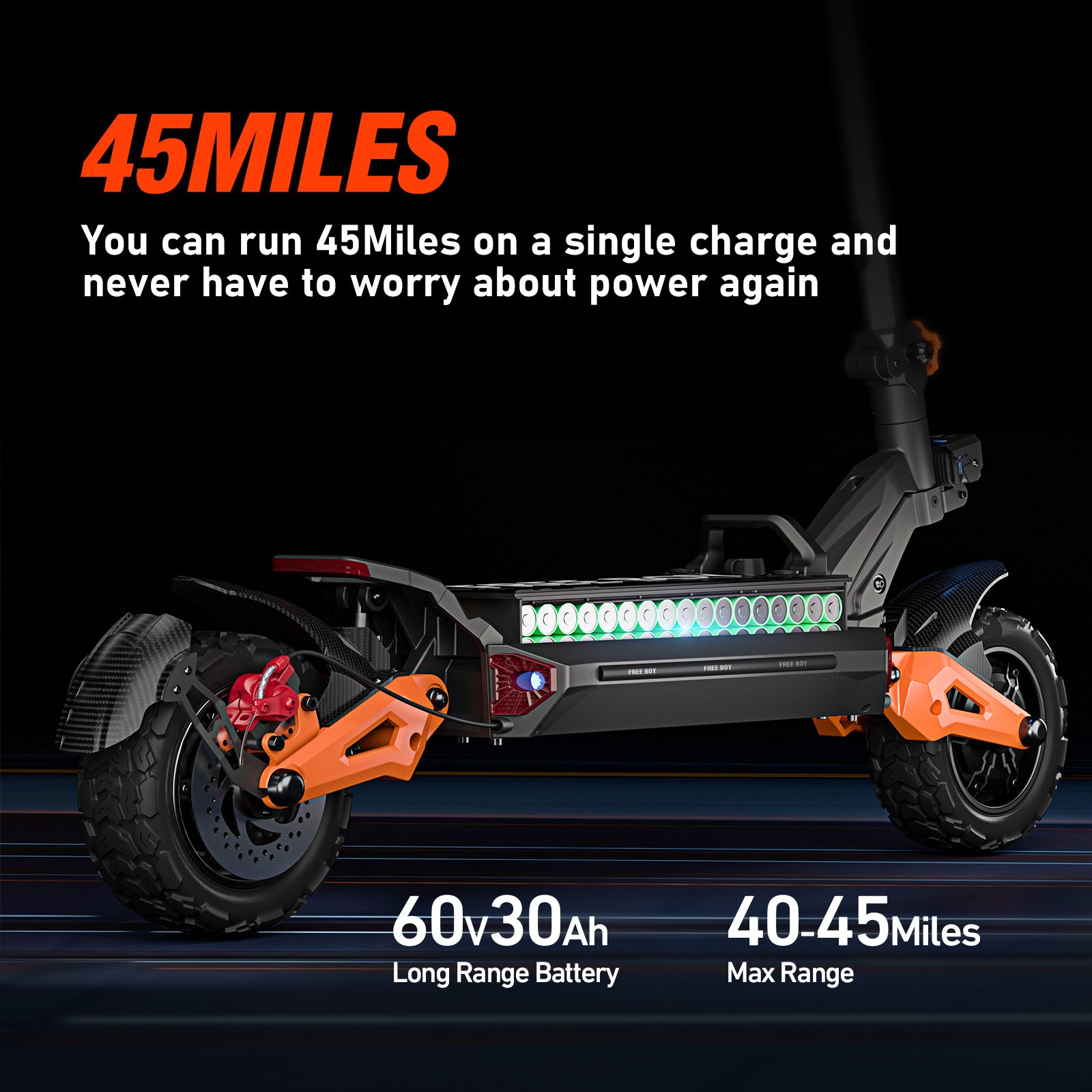 INDUX Electric Scooters For Adults,1800W*2 Motors,80KM