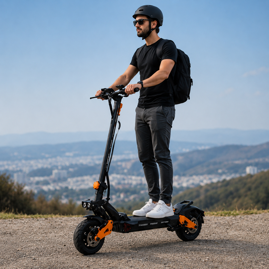 INDUX H9 Electric Scooters 1800W*2 Motors 80KM