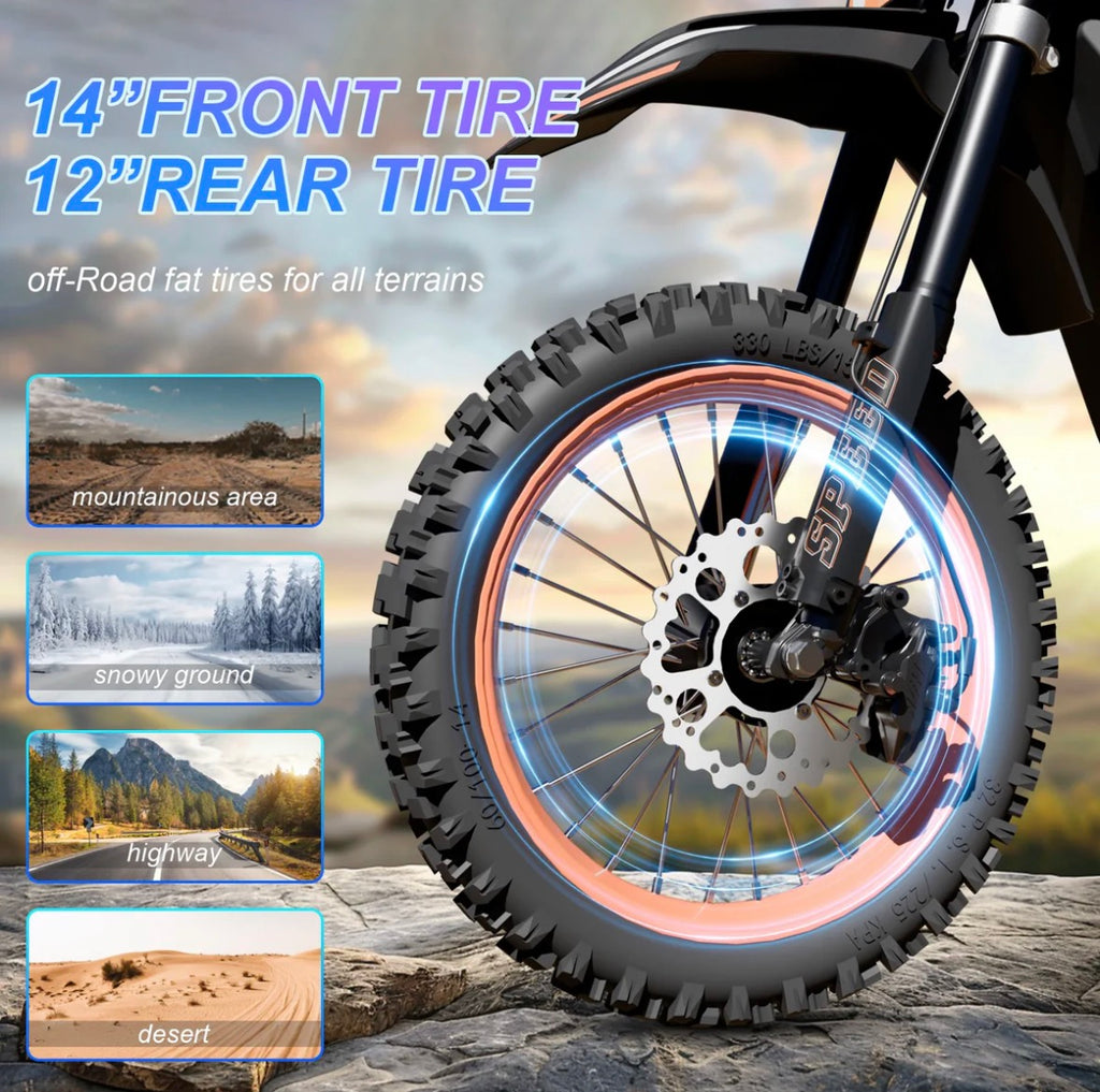 INDUX Y88 Electric Bike for Adults 3000W 50KM