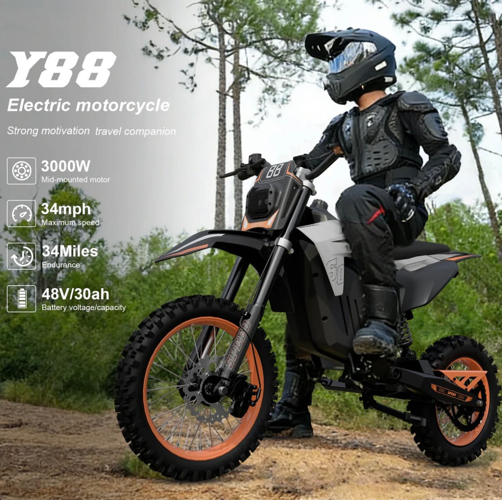 INDUX Y88 Electric Bike for Adults 3000W 50KM