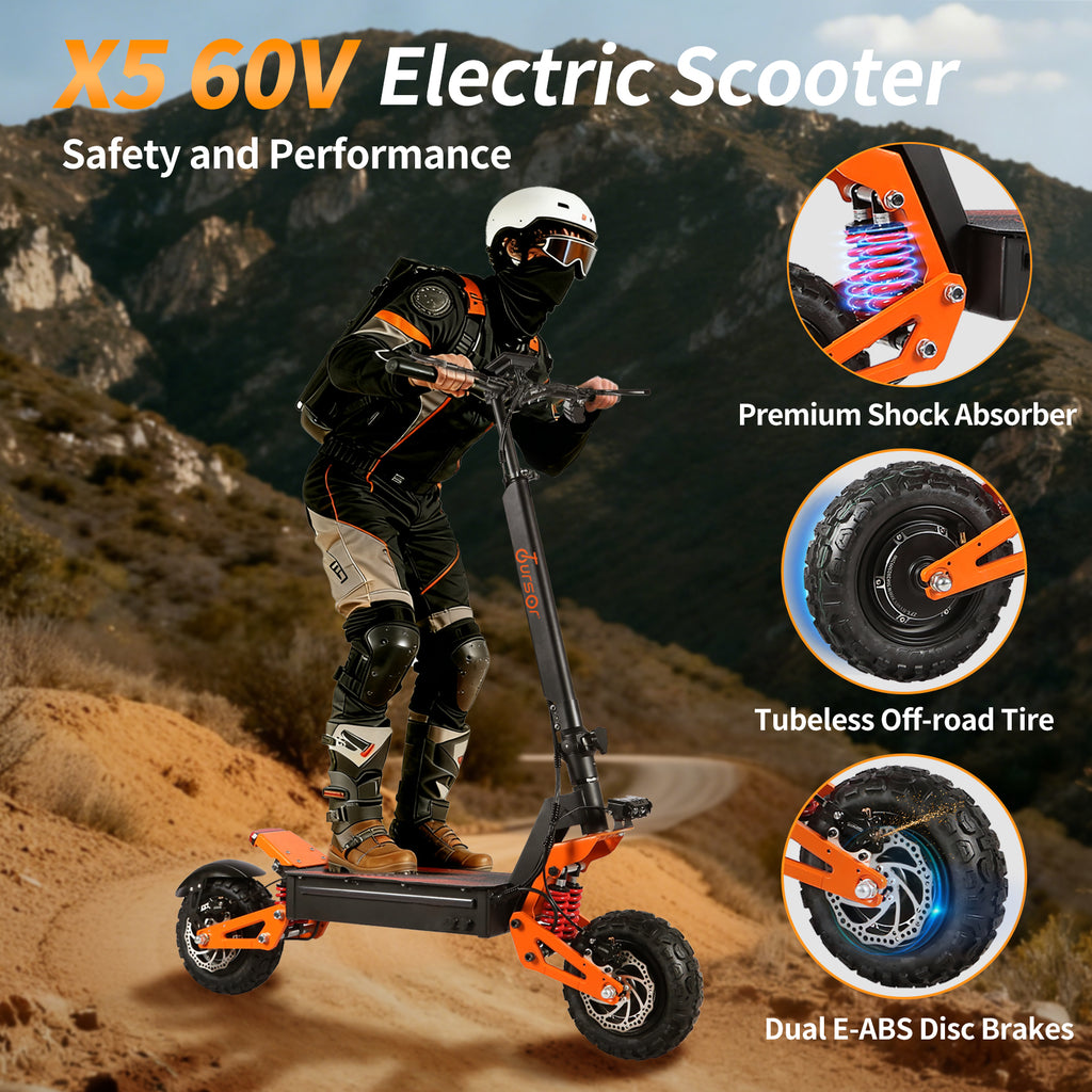 INDUX X5 Electric Scooter 3000W*2 Motor 120KM