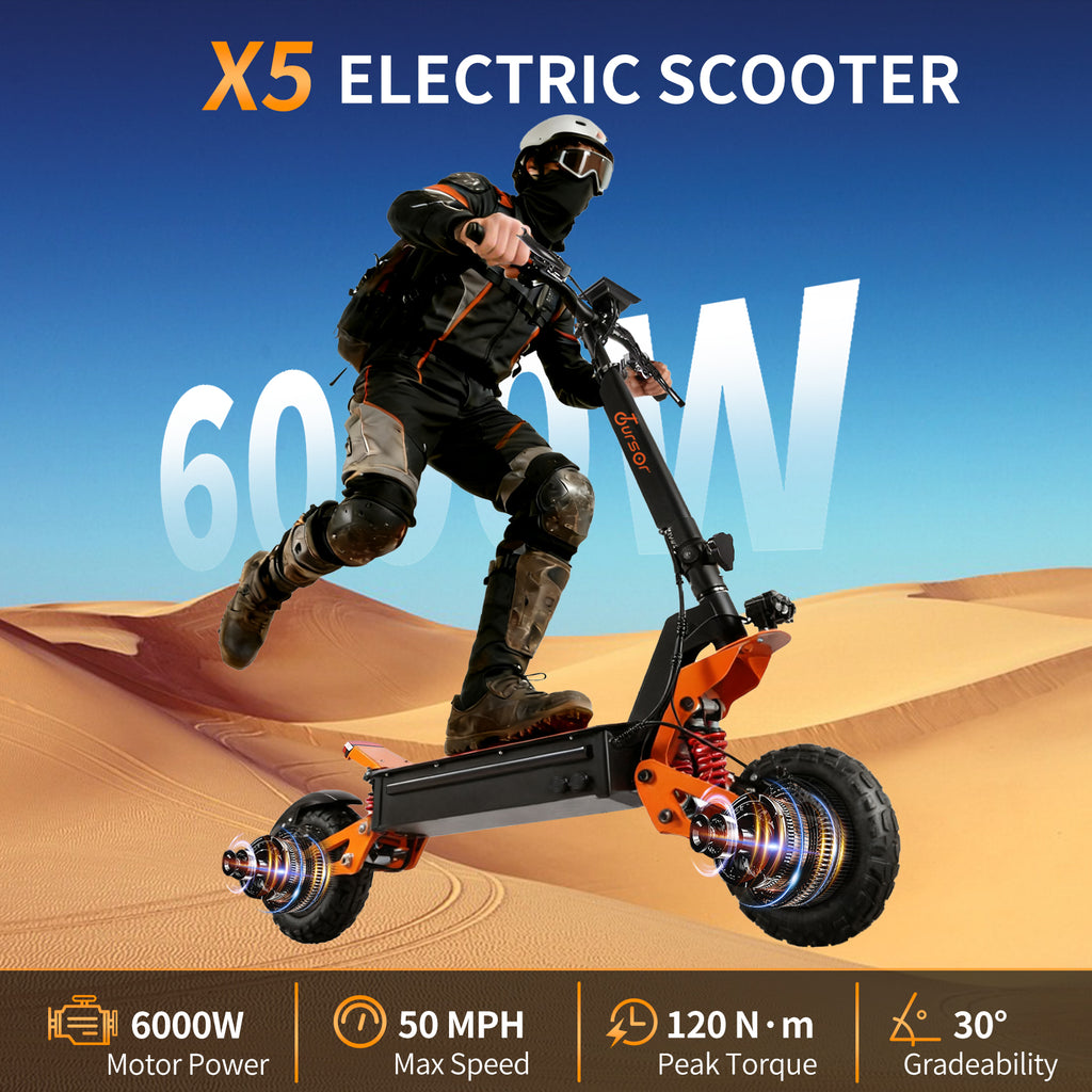 INDUX X5 Electric Scooter 3000W*2 Motor 120KM